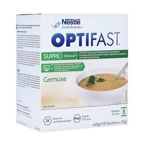 OPTIFAST Suppe Gemüse Pulver 8x55 Gramm