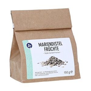 Aleavedis Naturprodukte GmbH MARIENDISTEL FRÜCHTE ganz EuAB 150 Gramm