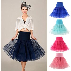 Je2-Women Accessories Frauen Rockabilly Petticoat Rockabilly Kleid Tutu Braut Unterrock Cosplay Krinoline 50er Jahre Hochzeit