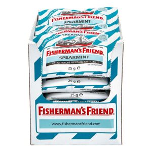 Fisherman's Friend Fishermans Friend Spearemint ohne Zucker 25 g, 24er Pack