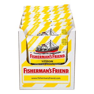 Fisherman's Friend Fischermans Friend Lemon ohne Zucker 25 g, 24er Pack