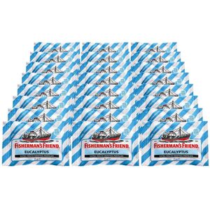 Fisherman's Friend Fishermans Friend Eucalyptus ohne Zucker 25 g, 24er Pack