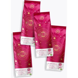 MilleSoli Mille Soli Caffe Espresso Bio Vorteilspaket 4 x 1kg