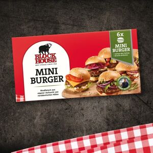 BlockHouse BLOCK HOUSE Mini Block Burger 6 x 85 g in Premium-Qualität