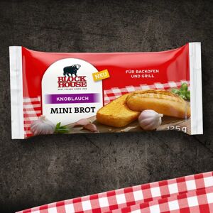 BlockHouse BLOCK HOUSE Mini Brot Knoblauch 125 g in Premium Qualität