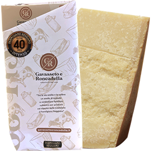 Parmigiano Reggiano 40 Monate   1kg   Caseificio Gavasseto-roncadella