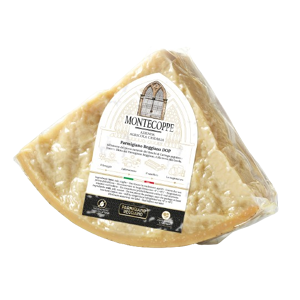 Parmigiano Reggiano 24 Monate - Achtel Eines Käserads   4.5kg Min   Caseificio Montecoppe