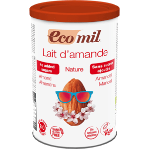 EcoMil Bio Mandeldrink Pulver ohne Zuckerzusatz