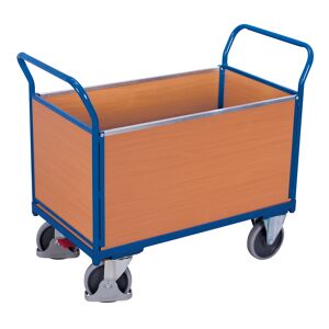 Variofit Vierwandwagen mit Holzwänden 1000x550mm