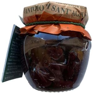 Frantoio di Sant'Agata d'Oneglia Olive Taggiasca candite, karamellisiert ohne Stein 100g 12/KT