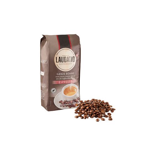 LAUDATIO ESPRESSO Kaffeebohnen Arabicabohnen kräftig 1,0 kg