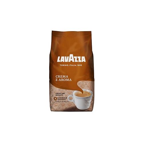 LAVAZZA CREMA E AROMA Kaffeebohnen Arabica- und Robustabohnen kräftig 1,0 kg