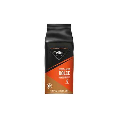 Cellini CAFFÈ CREMA DOLCE Kaffeebohnen Arabica- und Robustabohnen mild 1,0 kg