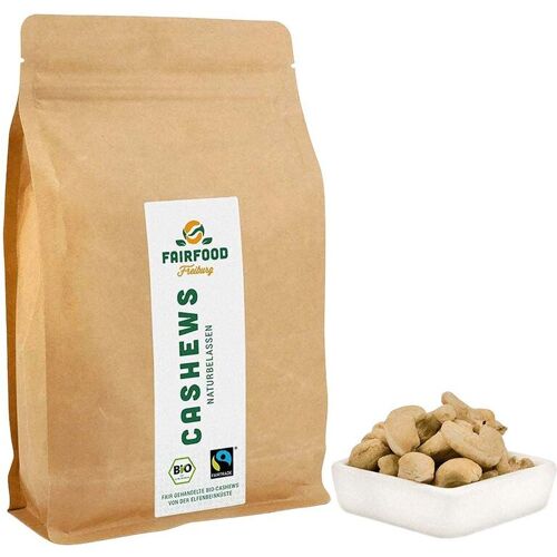 FAIRFOOD Bio-Cashewkerne ’natur‘, 700 g