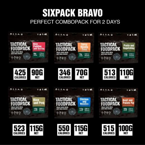 Tactical Foodpack Six Pack Bravo NONE