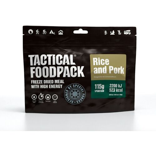 Tactical Foodpack Rice & Pork 115 g NONE