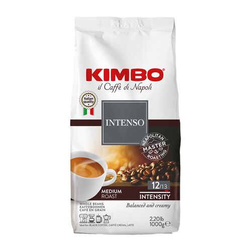 Kimbo – Kaffeebohnen – Aroma Intenso