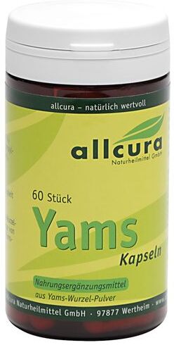 allcura Yams Kapseln 60 St Kapseln