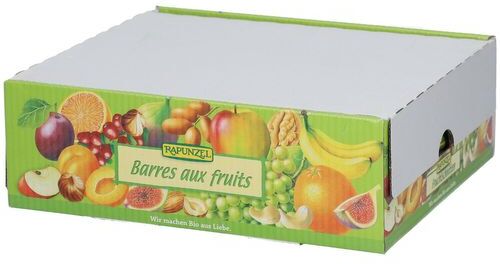 Rapunzel Bio Fruchtschnitte, Mango-Baobab 25x40 g Riegel