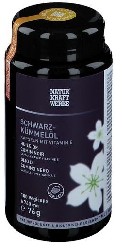 NaturKraftWerke Schwarzkümmelöl Kapseln 100 St Kapseln