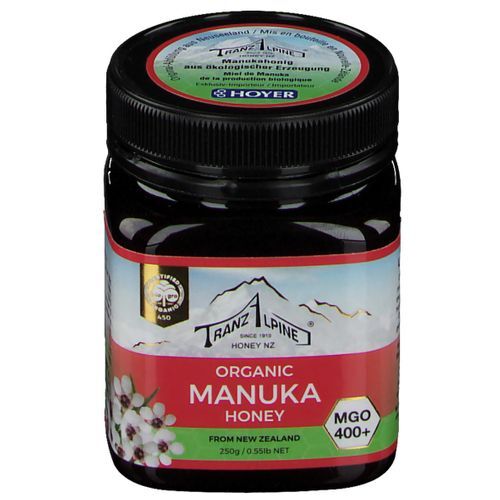 TRANZALPINE® Bio-Manuka- Honig 400+ 250 g Gel