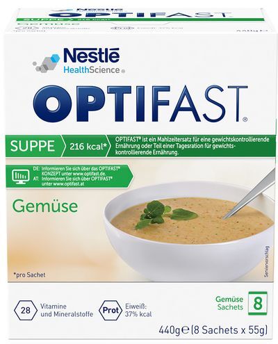 OPTIFAST® Optifast ® Gemüsesuppe 8X55 g Pulver