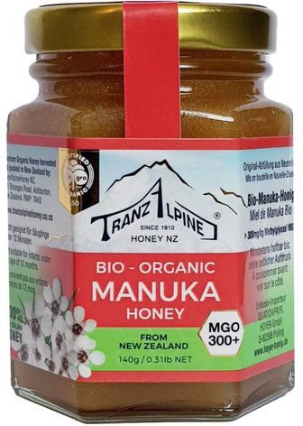 HOYER GmbH Tranz Alpine® Bio Manuka Honig 140 g Honig