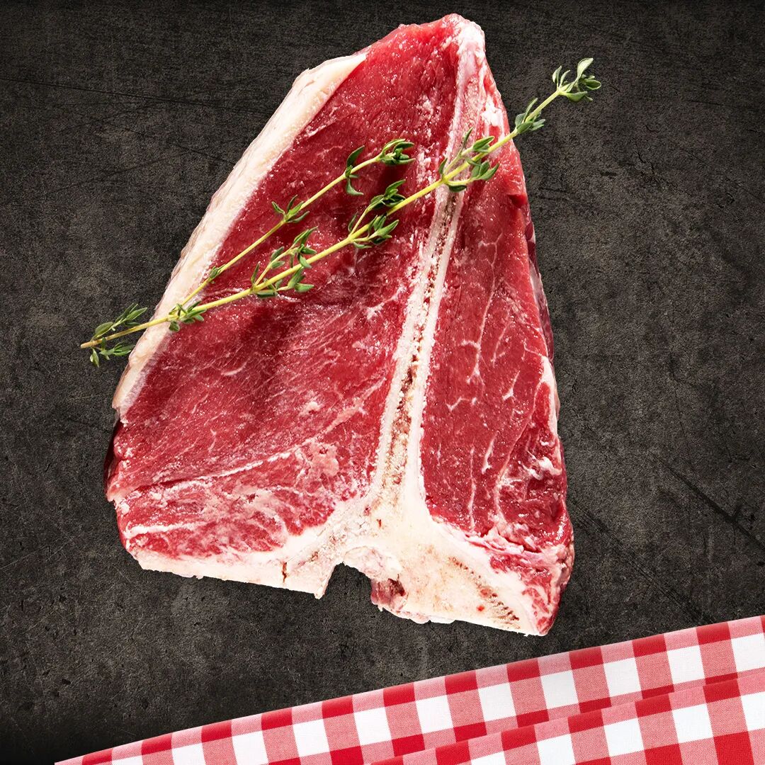 BlockHouse BLOCK HOUSE T-Bone-Steak ca. 400g aus Irland in Premium Qualität (TK)