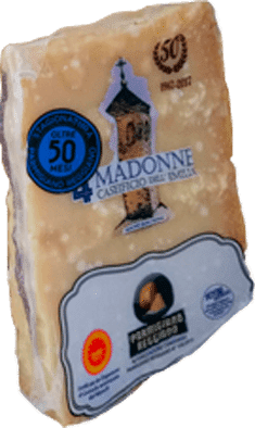 Parmigiano Reggiano 50 Monate   1kg   4 Madonne Caseificio Dell’Emilia