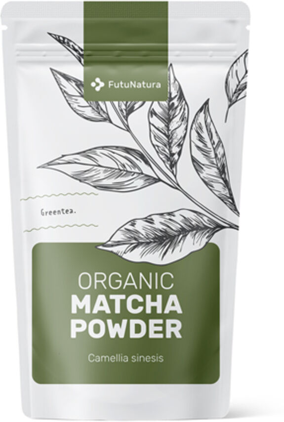 FutuNatura BIO Matcha Tee Pulver - Konzentration und Entspannung, 100 g