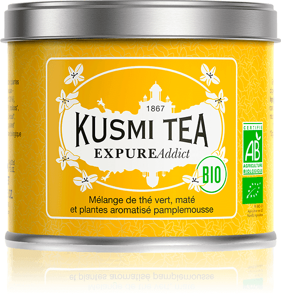 EXPURE Addict bio  Looser Gruner Tee Kusmi Tea