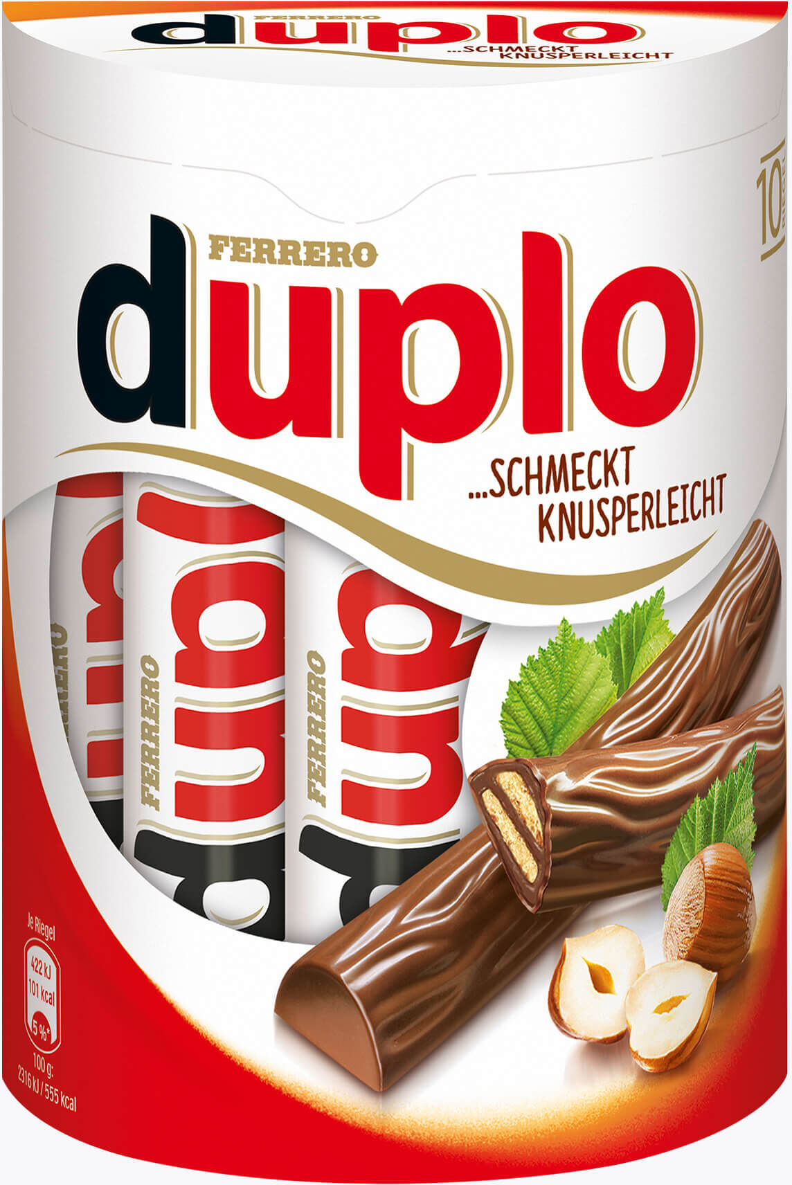 Ferrero Duplo 10er (10 Riegel à 18,2g)