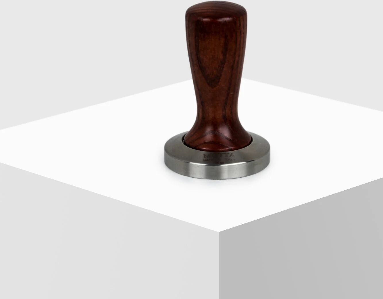 Motta Tamper Slim plan 58mm Edelstahl und Holz