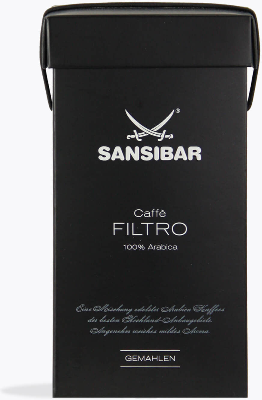 Sansibar Caffè Filtro 250g gemahlen