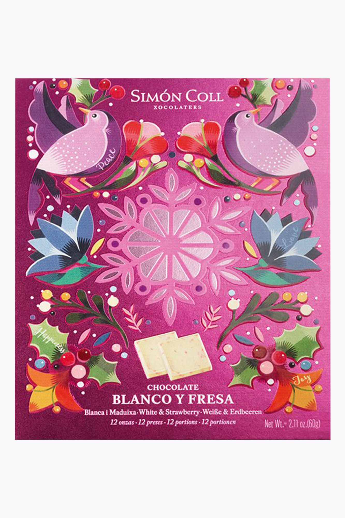 Simón Coll Weiße & Erdbeeren 60g