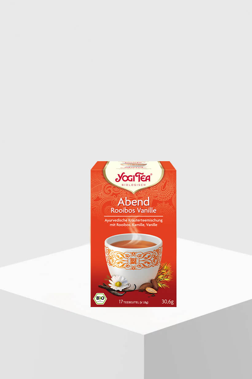 Yogi Tea Abend Tee Rooibos Vanille Bio 17 Teebeutel