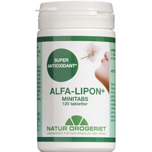 Natur - Drogeriet A/S Alfa-Lipon+ Minitabs Kosttilskud 120 stk - C-Vitamin - Vit C
