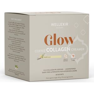 Wellexir Glow Coffee Collagen Creamer Vanilla, 30 X 6 G.