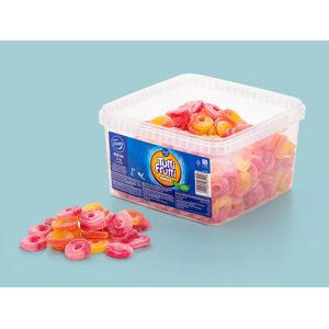 Tutti Frutti Rings Bland-selv slik i kasser 1,7 kg