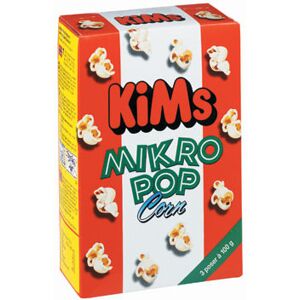 Kims Mikropopcorn, 3 Pakker