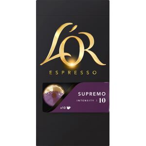 L'Or Capsule Supremo Kaffekapsler, 10 Stk.