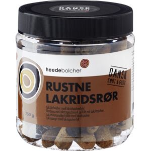 Heede Bolcher Heede Rustne Lakridsrør Bolcher, 750 G