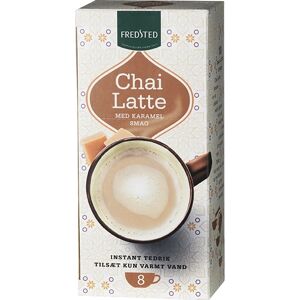 Fredsted Chai Latte Karamel Instant Te, 8 Sticks