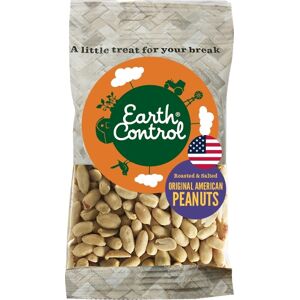 Earth Control Peanuts Ristede & Saltede, 50 G