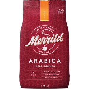 Merrild Arabica Helbønner, 1000g