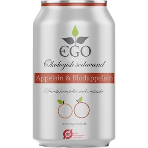Ego Økologisk Sodavand Appelsin/blodappelsin 33 Cl