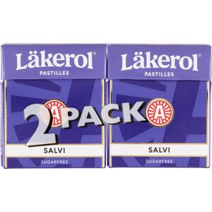 Läkerol Salvi, 2 Pakker Á 25 G