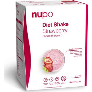 Nupo Diet Shake Jordbær, 384 G