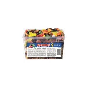 Haribo Matador Mix 2 kg i plastbøtte