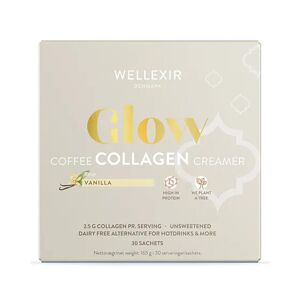 Wellexir Glow Coffee Creamer Vanilla 6 g 30 stk.